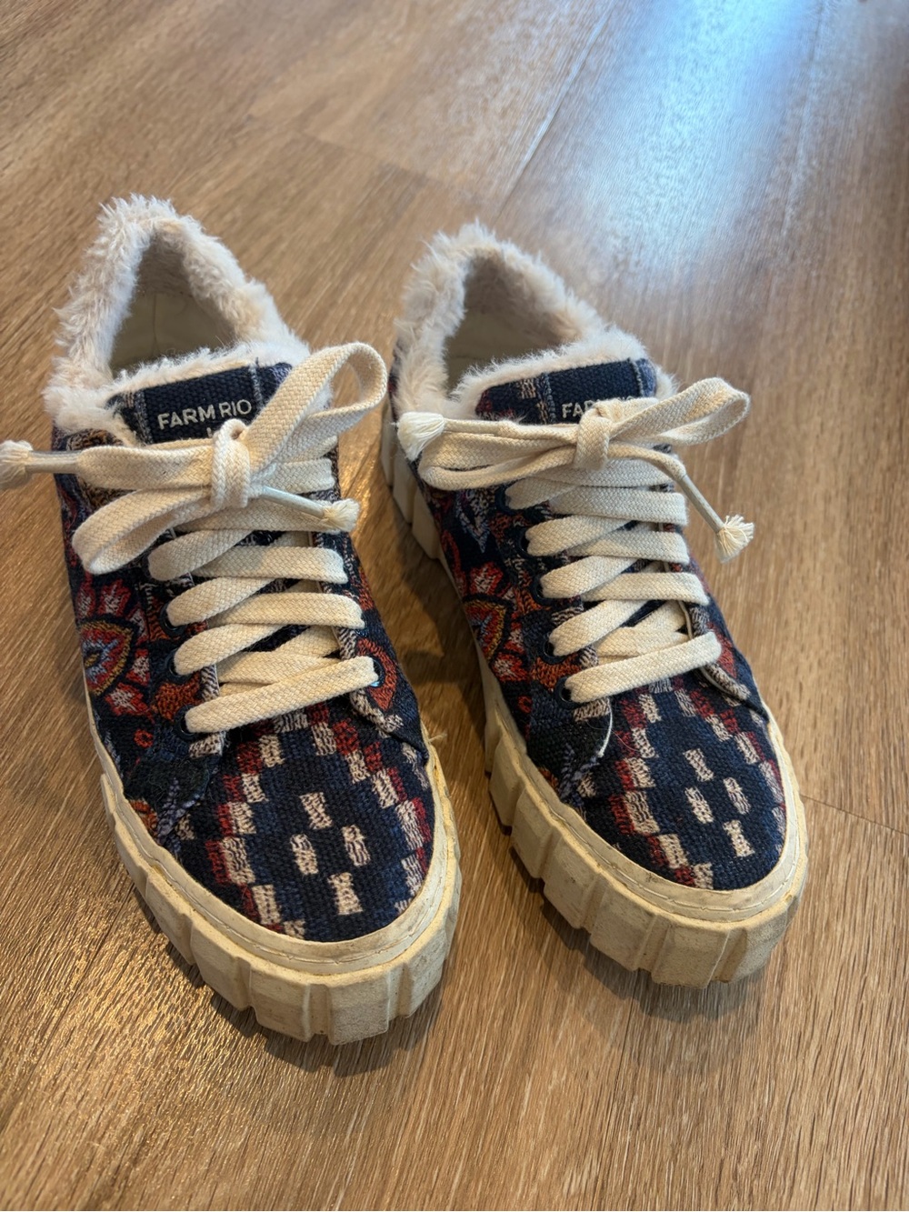 FARM Rio Fur Lined Sneakers